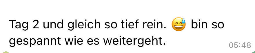 Feedback zu Dressing Room