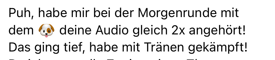 Feedback zu Dressing Room