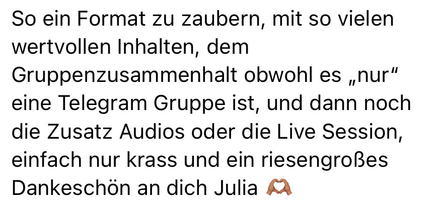 Feedback zu Dressing Room