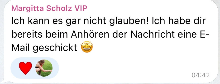 Teilnehmerfeedback zu Golden Frequency