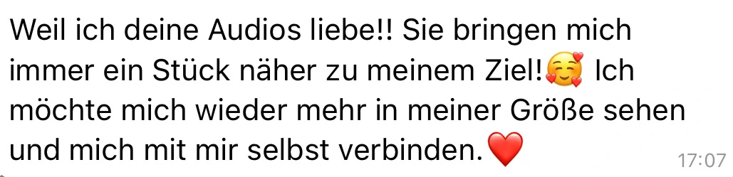 Teilnehmerfeedback zu Golden Frequency
