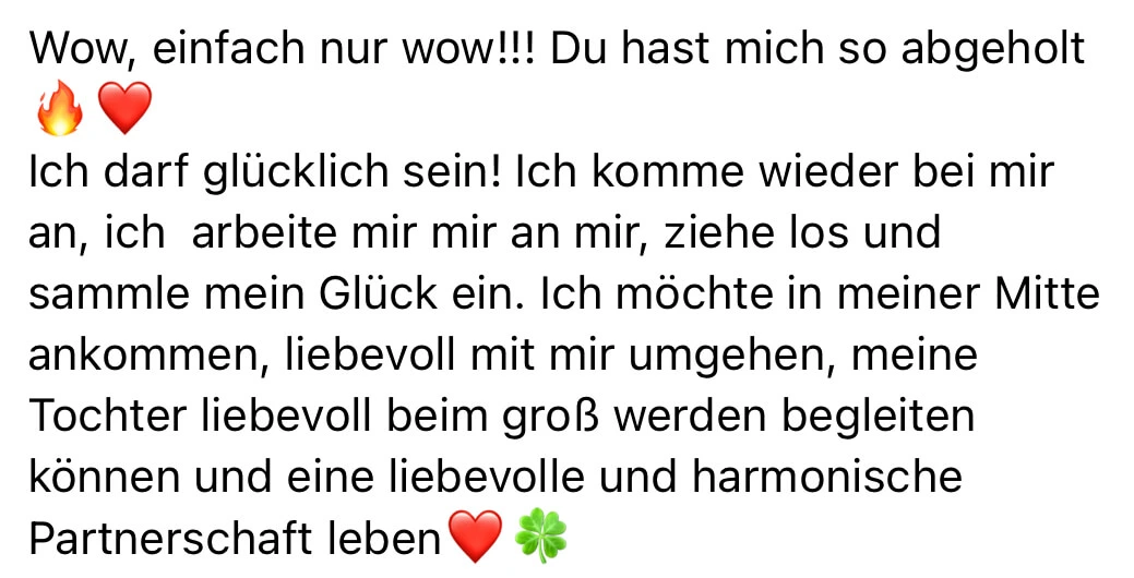 Teilnehmerfeedback zu Golden Frequency