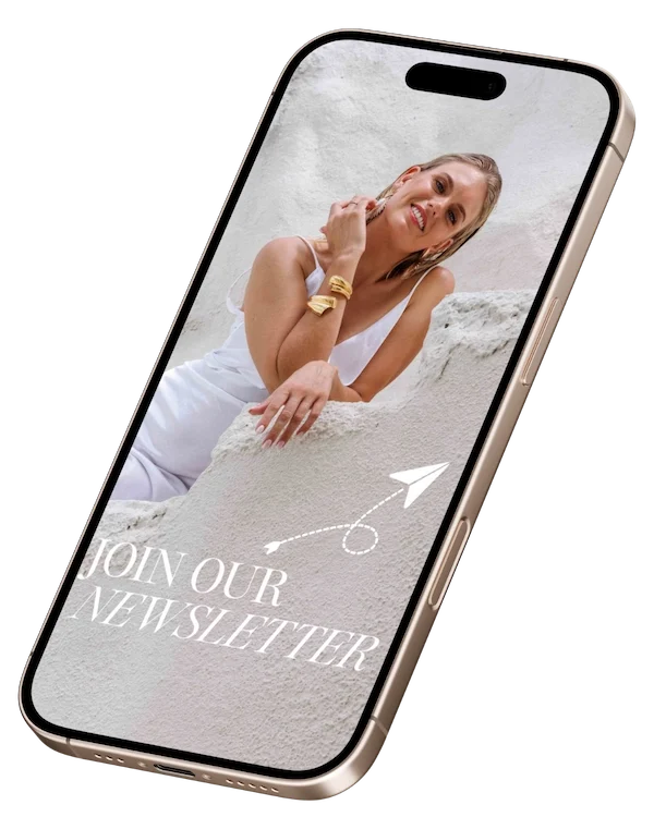 Newsletter für mehr Glück und innere Erfüllung Mockup